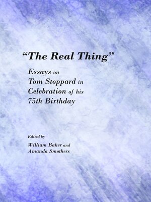 cover image of "The Real Thing"